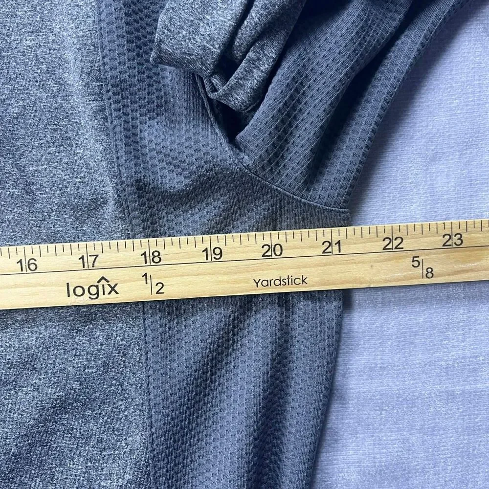 Levelwear Jacket Womens XL New York Rangers Full Zip NHL Gray Sleeve Pocket - Picture 6 of 7